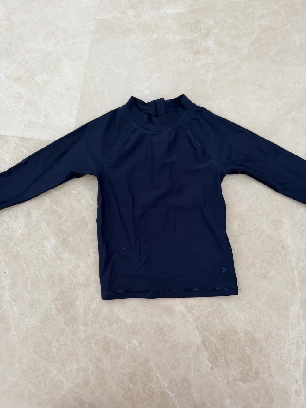 Ralph Lauren Navy Long-Sleeve Rash Guard